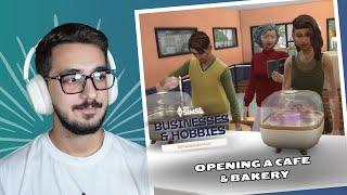 Opening a Café & Bakery in The Sims 4 Businesses and Hobbies | Ep. 2