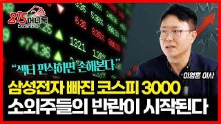 삼성전자 빼고 코스피 3000 돌파 "누가 밀어 올렸나?" / 소외주들의 반란이 시작될 것 "섹터 편식하면 손해 본다" | 이영훈 이사