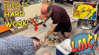 Helping Out a New Comic Store Owner… and Finding a HUGE Comic Book Signature!