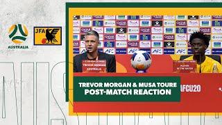 Trevor Morgan & Musa Toure | Post-Match #AUSvJPN Reaction | AFC U20 Asian Cup China 2025