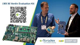 Tech Talk: Toradex's NXP i.MX 95 Verdin EVK Launch | NXP Tech Days, Detroit, 2023