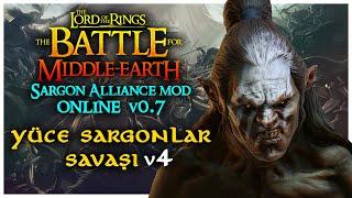 YÜCE SARGONLAR SAVAŞI v4 (1v1v1v1v1v1v1v1) | The Battle for Middle-earth - Online / S.A.M v0.7