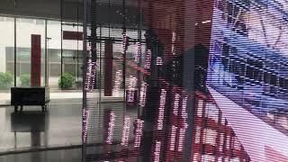 transparent led screen from JDX technology