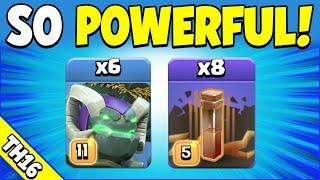 Witch Golem Quake = STRONGER THAN LAVALOON?! Best TH16 Attack Strategy ( Clash of Clans)