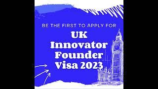 UK Inovator Founder Visa 2023