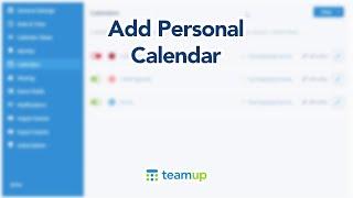 Meeting Scheduler Tutorial: Add Personal Calendar