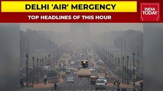 Delhi Gasps For Breath, Air Pollution & It's Impact On Health & More | India Today