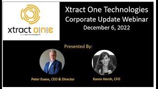 Xtract One Technologies Inc. (Formerly Patriot One Technologies) Corporate Update Webinar