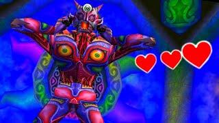 Defeating Majora Before The Edible Kicks In | Majora's Mask 3 Heart Run