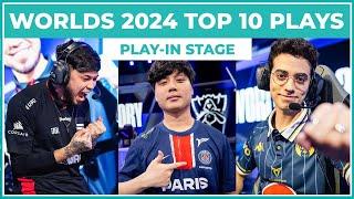 Top 10 Best Plays | Worlds 2024 Play-In Stage