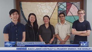 Durham high schoolers head to NYC for major math compeition