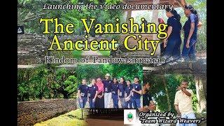 The Vanishing Ancient City- Kingdom of Panduwasnuwara- FLFN Wayamba University of Sri Lanka