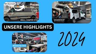 Unsere Highlights 2024 I Wohnmobile und Vans I MoMa Camp