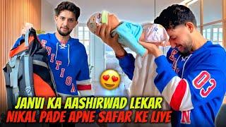 Janvi Ka Aashirwad Lekar Nikal Pade Apne Safar Ke Liye 
