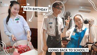 vlog: back to school, form 4 struggles + 16th birthday!