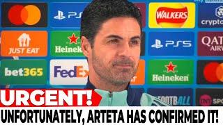 URGENT! ARTETA DROPS A BOMBSHELL AHEAD OF THE PSV CLASH! | Mikel Arteta | Arsenal v PSV