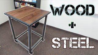 How to Make Wood and Metal Furniture || Simple Welding Project