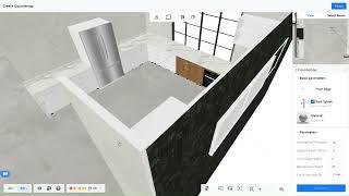 How To Build a Kitchen In COOHOM. Step by Step Tutorial. Design Demo.