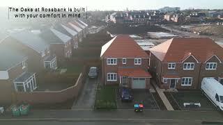 Anwyl Homes the Oaks Ellesmere port Drone March 2023