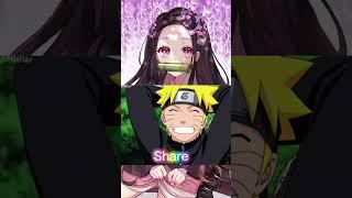 pov:Today is your birthday.Who are you inviting #nezuko #tanjiro #Naruto #Luffy #ace #Sakura