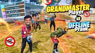 Offline Prank Gone Wrong For Cs Ranked Grandmaster Players.!! || GTKING,HARI,AJ,KG