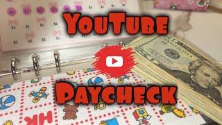 How Much Did YouTube Pay Me? || Saving Money By Cash Stuffing Low Income Savings Challenges ||