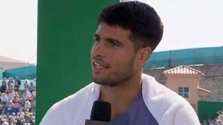 Carlos Alcaraz owns up to doing 'the wrong thing' after Monte-Carlo Masters victory