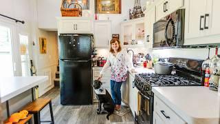 Downsizing and Thriving: Her Stunning Tiny House w/ Ground Floor Bedroom