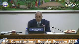 Day 19 46th Nitijela Constitutional Regular Session 2025