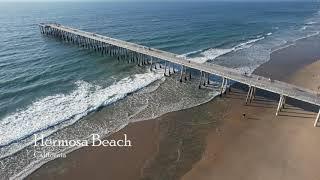 Hermosa Beach Pier, CA | UAV Drone Footage @4k 30FPS