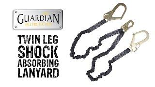 Guardian Fall Protection Twin Leg Lanyard - GME Supply