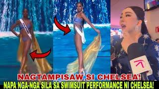 CHELSEA MANALO FINAL SWIMSUIT PERFORMANCE NATULALA SILA SA TAMPISAW WALK! MISS UNIVERSE CORONATION