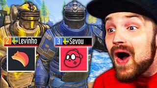 Teaching Sevou and Levinho how to play Arctic Base!  PUBG Metro Royale