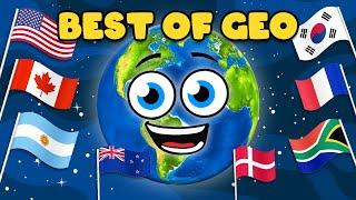 Best KLT GEO Songs: Pt.1 | Educational Compilation For Kids | KLT GEO