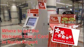 Navigating Narita Airport: How to get the Welcome Suica Card