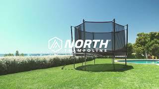 North Legend Trampoline met veiligheidsnet - Trampolines.nl