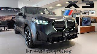 FIRST LOOK! 2025 BMW X3 M50 xDrive Frozen Deep Grey #bmw #x3 #g45