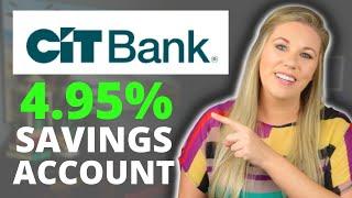 *not sponsored* CIT Bank Platinum Savings 5.00% APY! | THE BEST High Yield Savings Account