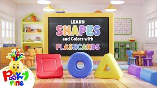  Shapes & Colors for Kids | Learn 2D Shapes ️ | Fun Drawing & Learning for Toddlers! 