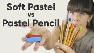 Soft Pastels vs Pastel Pencils: What's the Difference?