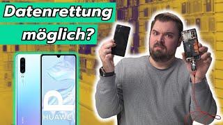 Huawei P30 zeigt KEIN BILD mehr - Kann ich die DATEN retten?