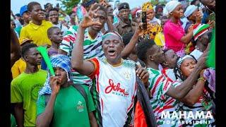 WOW, A MINI RALLY FOR JOHN DRAMANI MAHAMA IN THE SAVANNAH REGION CAMPAIGN TOUR TODAY