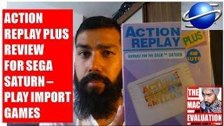 ACTION  REPLAY PLUS REVIEW FOR SEGA SATURN – PLAY IMPORT GAMES