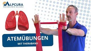 Atemtherapie - 5 Übungen mit Theraband