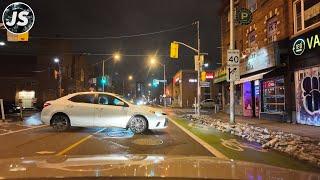 Toronto Night Drive on Christmas | Midtown to High Park (2024)