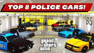 TOP 8 POLICE CARS in GTA 5 Online | Best Police Cars in 2024