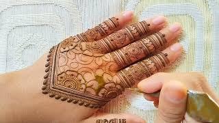 Easy back hand mehndi design | Simple mehndi design | Mehandi ka design | Stylish Mehndi design 2024