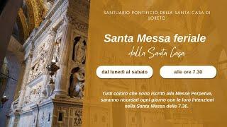 19.10.2024 Santa Messa dalla Santa Casa di Loreto