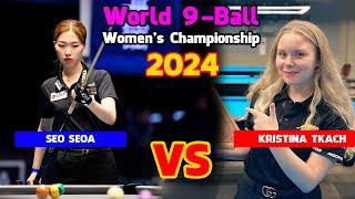 HIGHLIGHTS | Seo Seoa vs Kristina Tkach | World 9-Ball Women's Championship #highlightbilliardstv