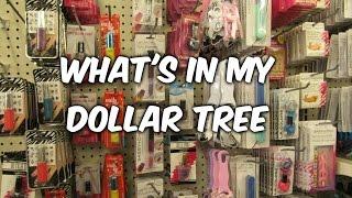 "WHAT'S IN MY DOLLAR TREE.........